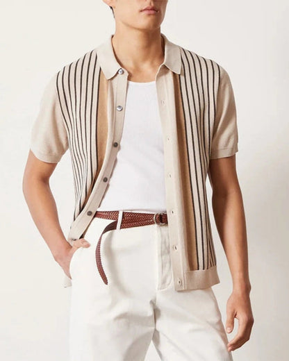 BRAMLEY - Luxe Knit Polo