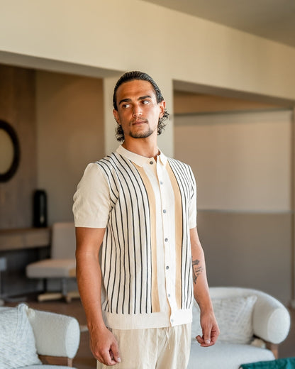 BRAMLEY - Luxe Knit Polo